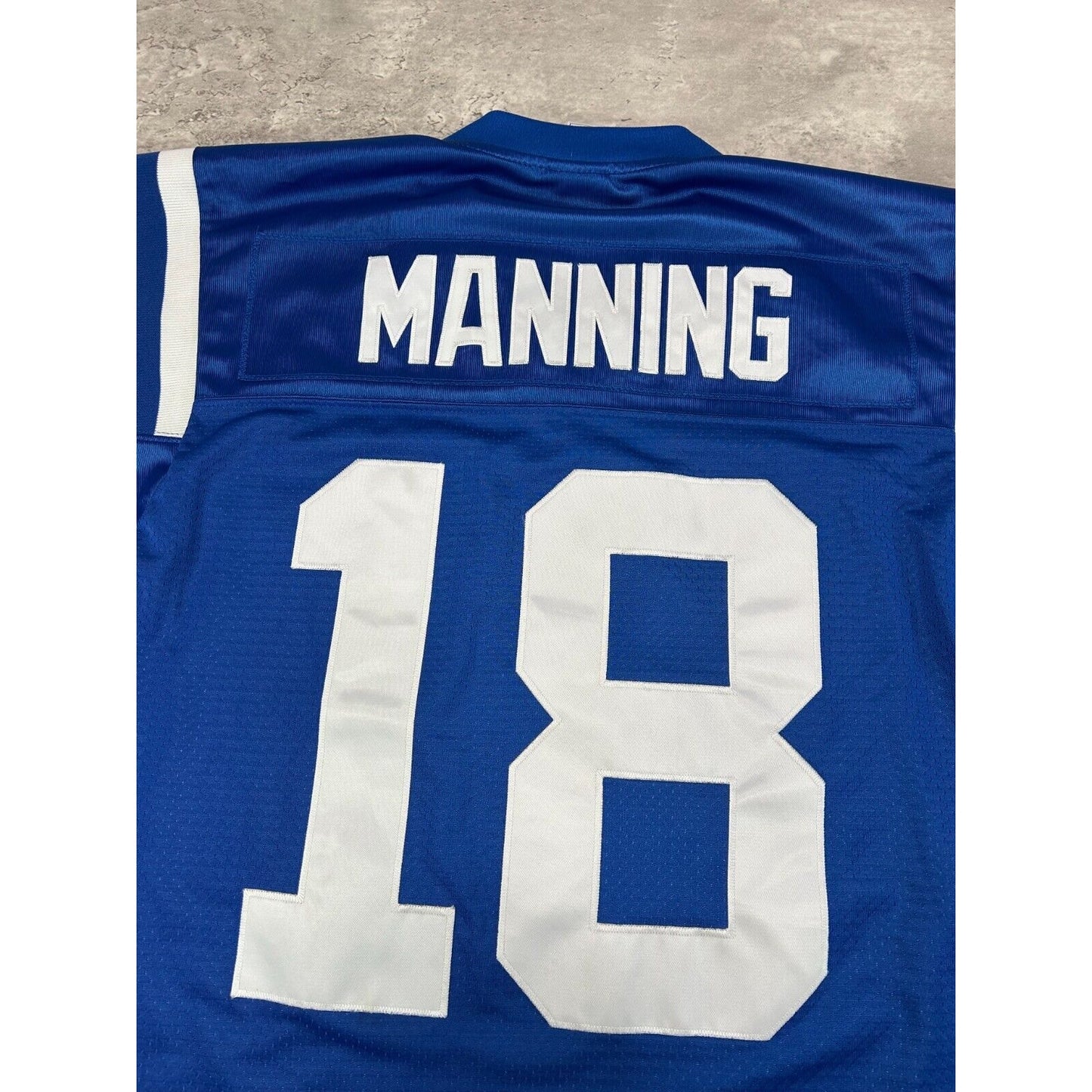 Peyton Manning #18 Indianapolis Colts NFL Reebok Football Jersey Size Small