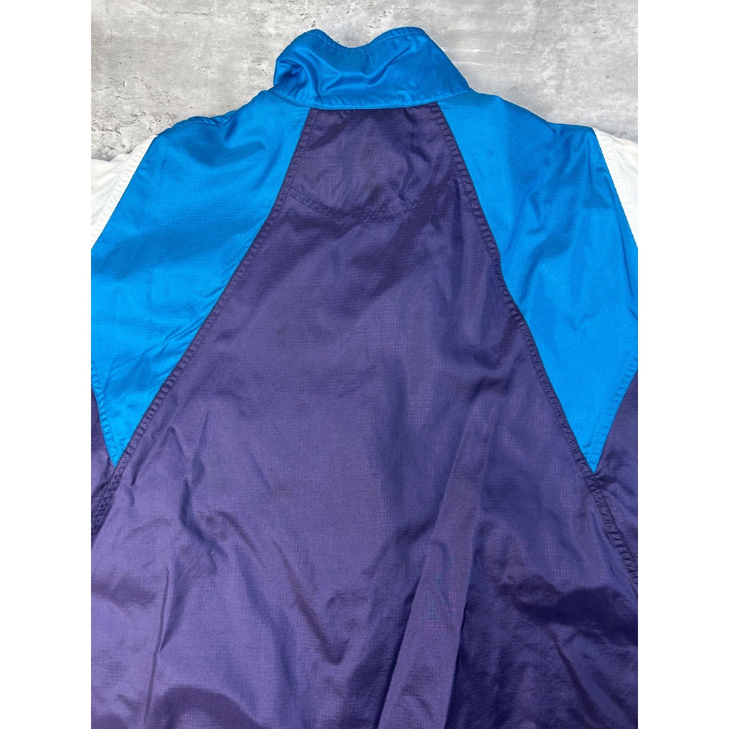 Vintage 90s Nike Embroidered Logo Swoosh Nylon Windbreaker Jacket Size XL
