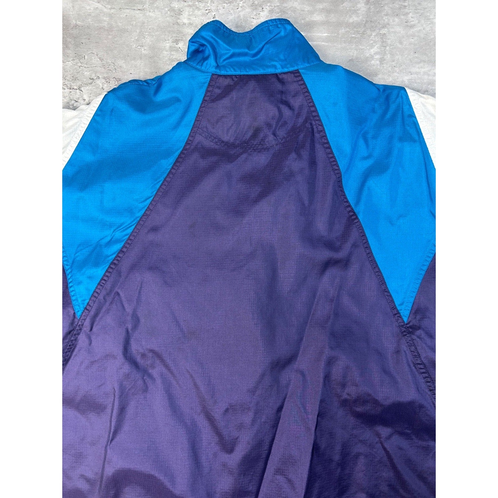 Vintage 90s Nike Embroidered Logo Swoosh Nylon Windbreaker Jacket Size XL