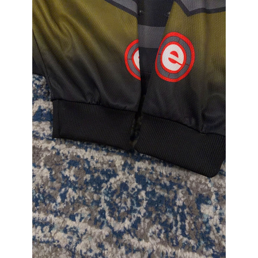 Vintage Evil Paintball Logo Spellout Padded Long Sleeve Jersey Size 2XL