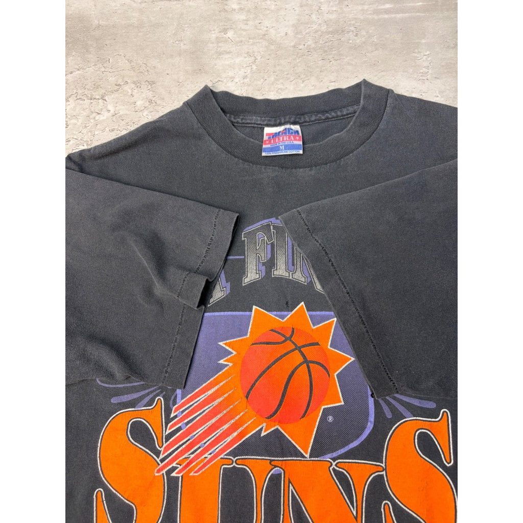 1993 Phoenix Suns NBA Western Conference Champs Graphic T-Shirt Size Medium