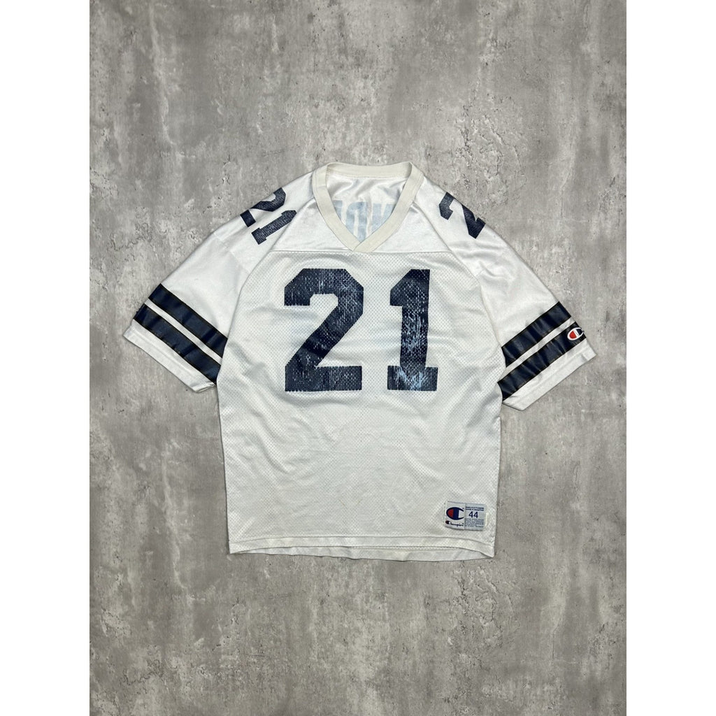 Vintage 90s Deion Sanders #21 Dallas Cowboys NFL Champion Jersey Size Medium
