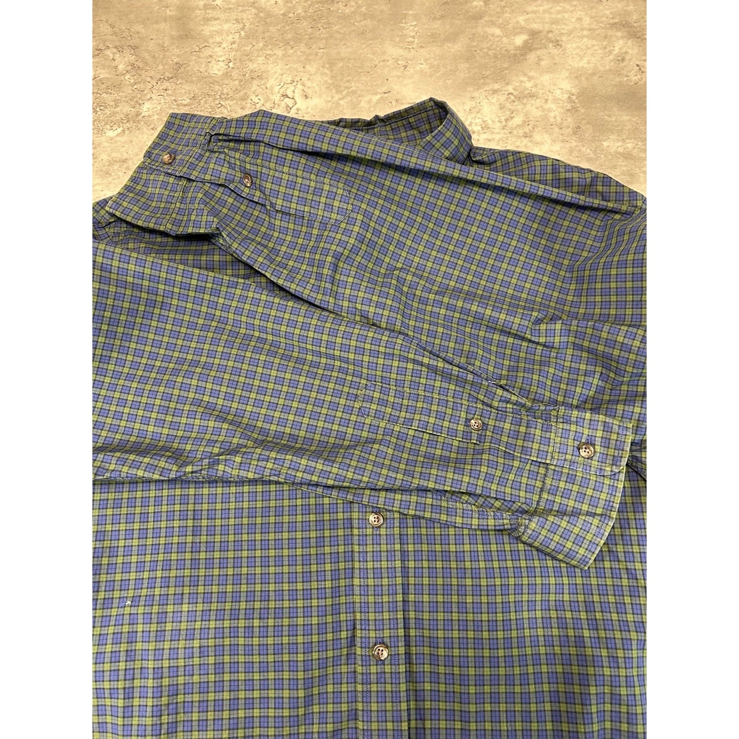 Vintage Polo Ralph Lauren Embroidered Pony Reworked Cropped Button Up Shirt XL