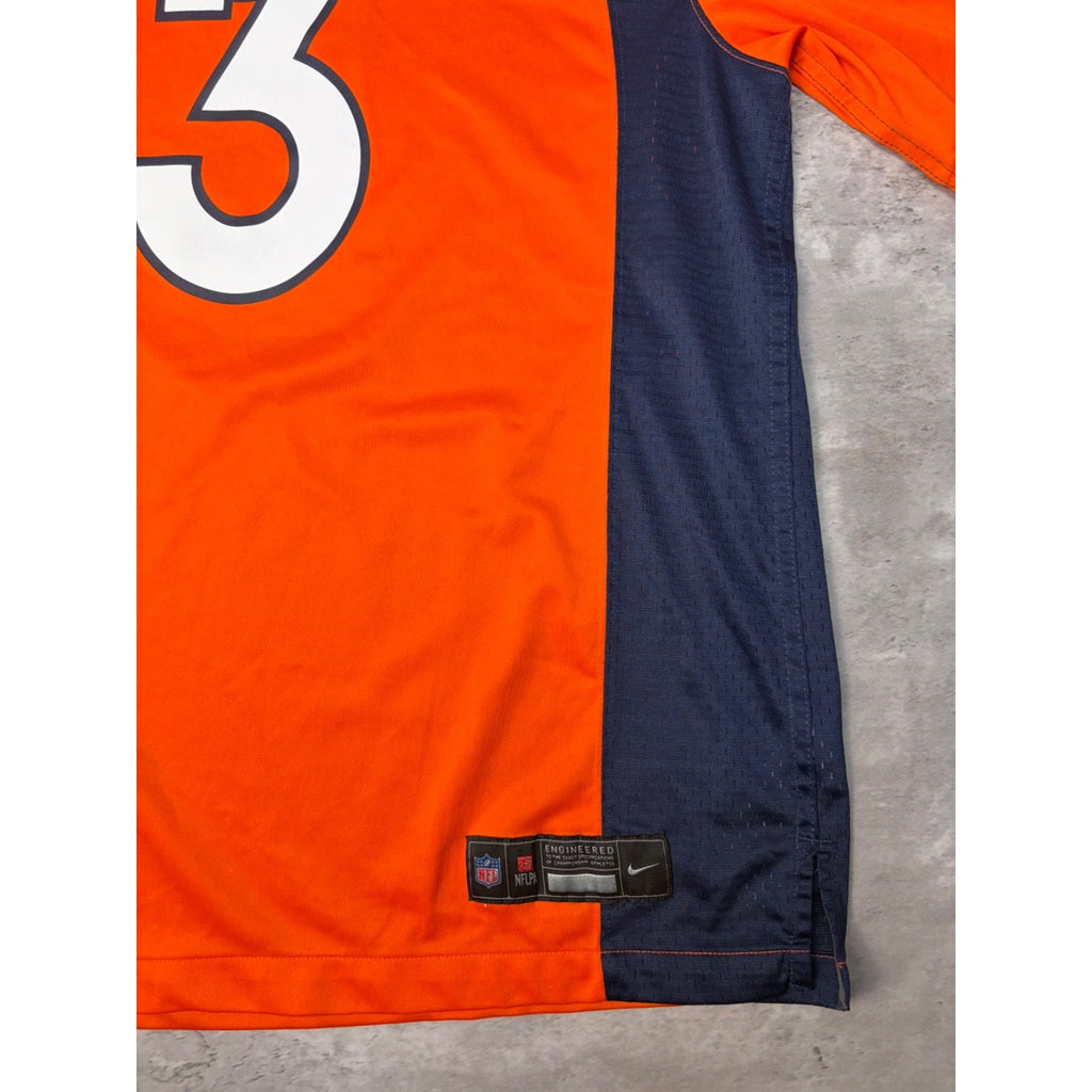 Russell Wilson #3 Denver Broncos NFL Nike Football Jersey Size Large