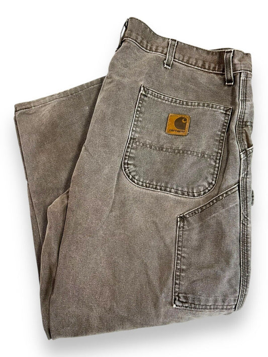 Vintage Carhartt Canvas Workwear Carpenter Pants Size 40W