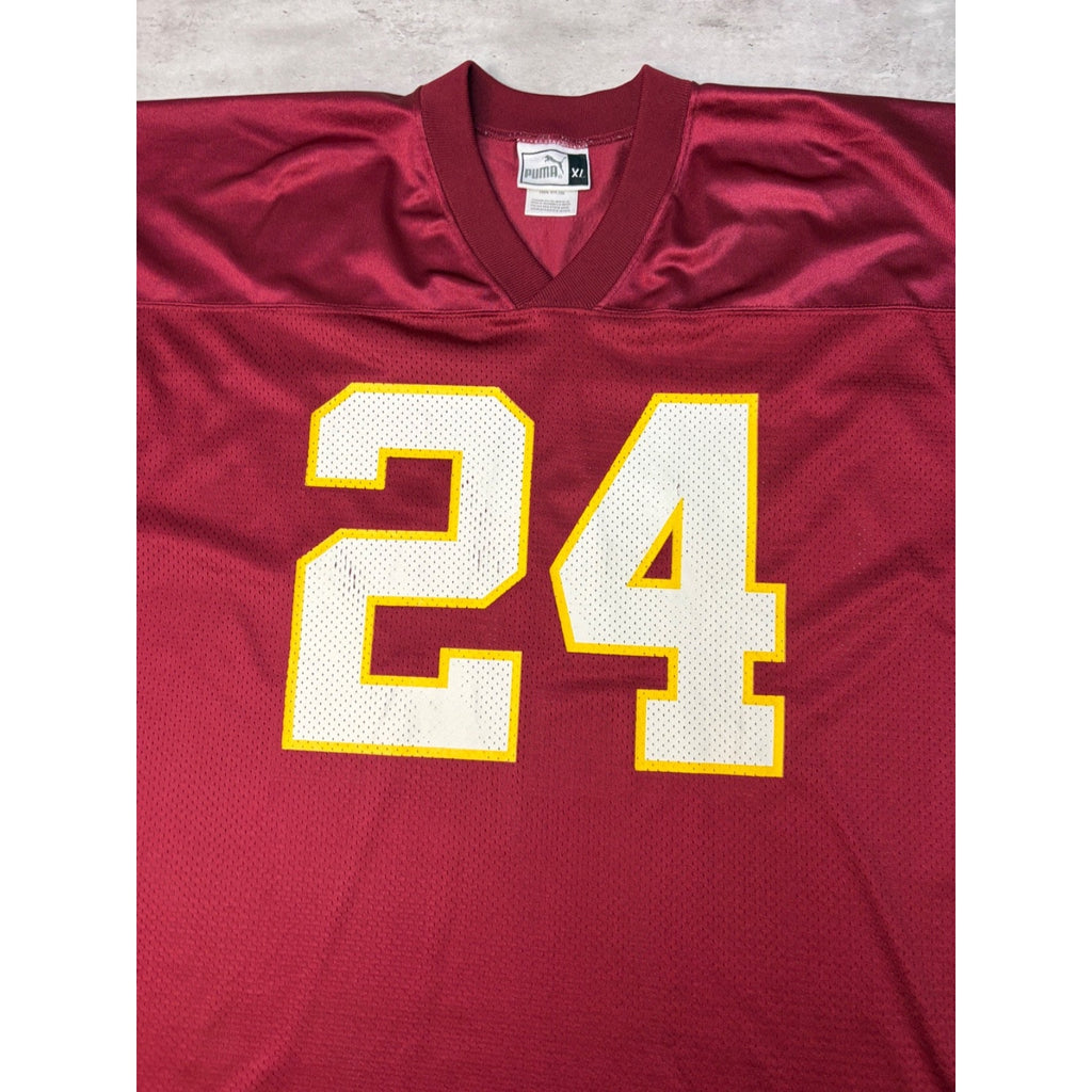 Vintage Champ Bailey #24 Washington Redskins NFL Puma Football Jersey Size XL