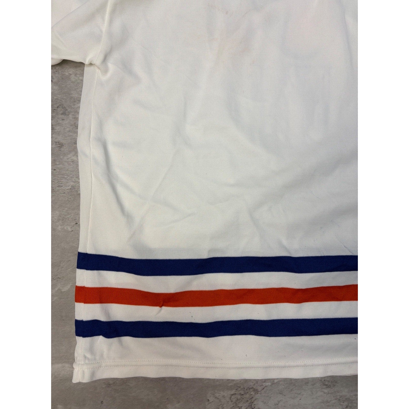 Vintage 1988 Edmonton Oilers NHL CCM Maska Hockey Jersey Size XL