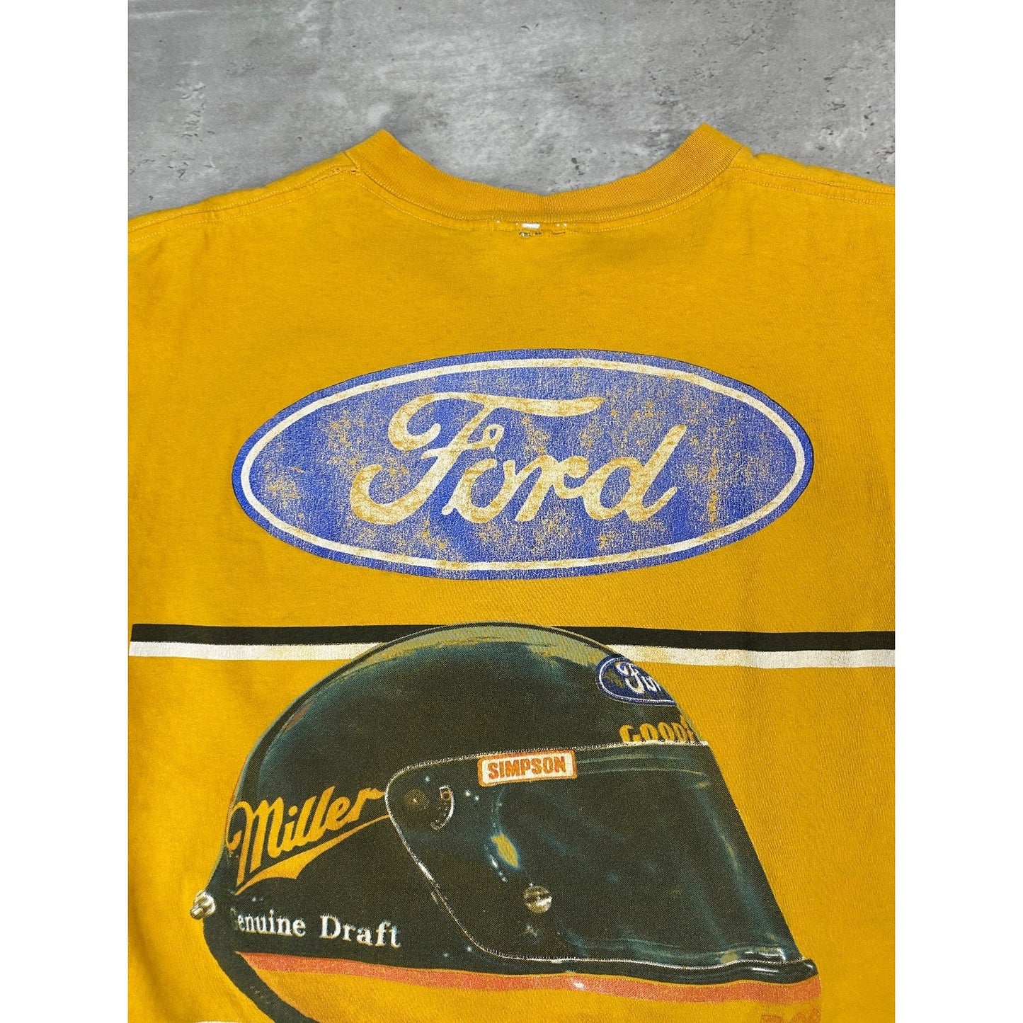 Vintage Rusty Wallace #2 Miller Racing Nascar All Over Print T-Shirt Size Large