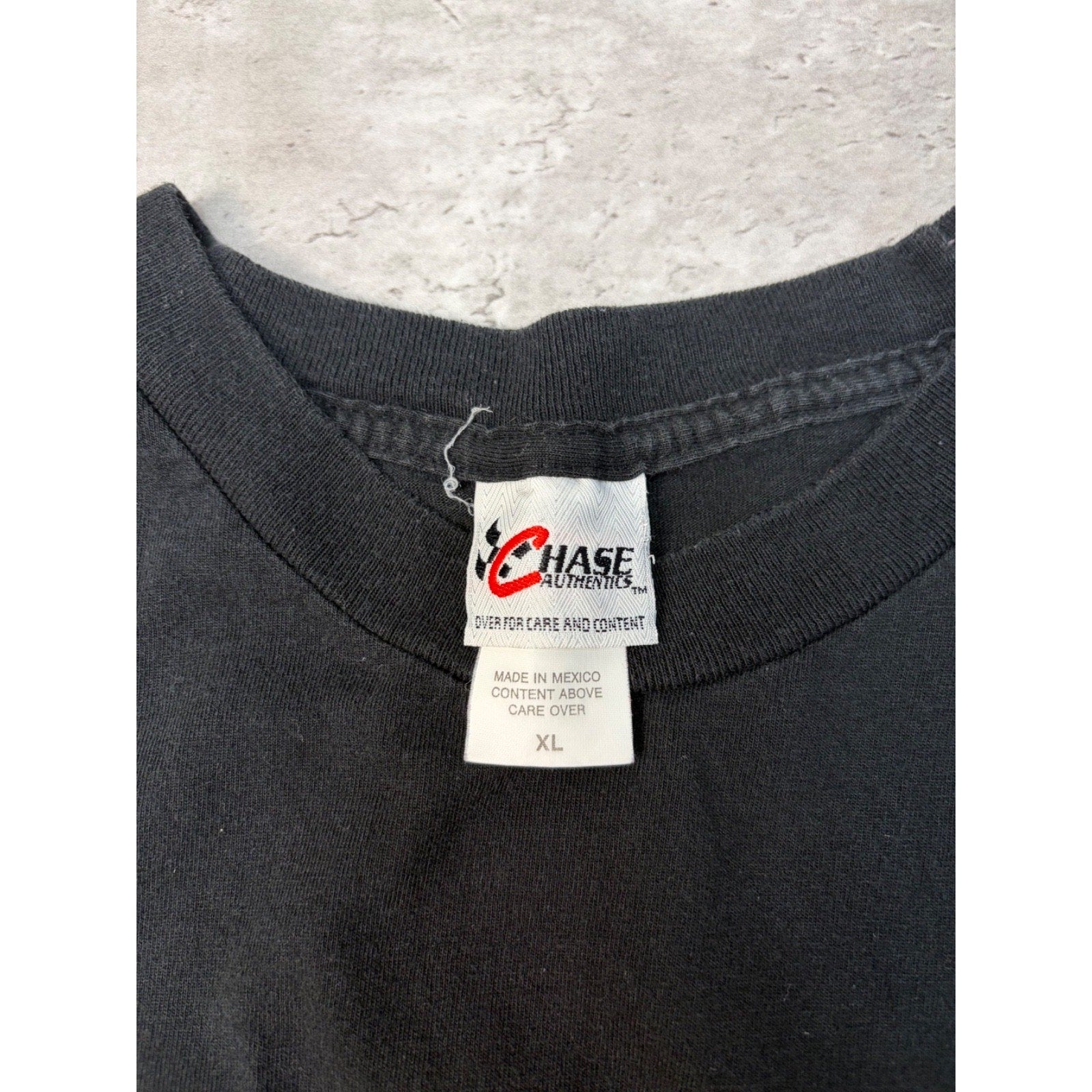 Vintage 90s Dale Earnhardt #3 Nascar Embroidered Spellout Logo T-Shirt Size XL