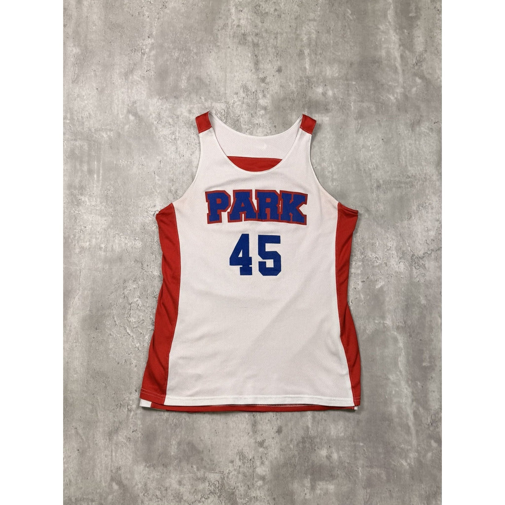 Vintage Park #45 Nike Reversible Basketball Jersey Size Large YOUTH