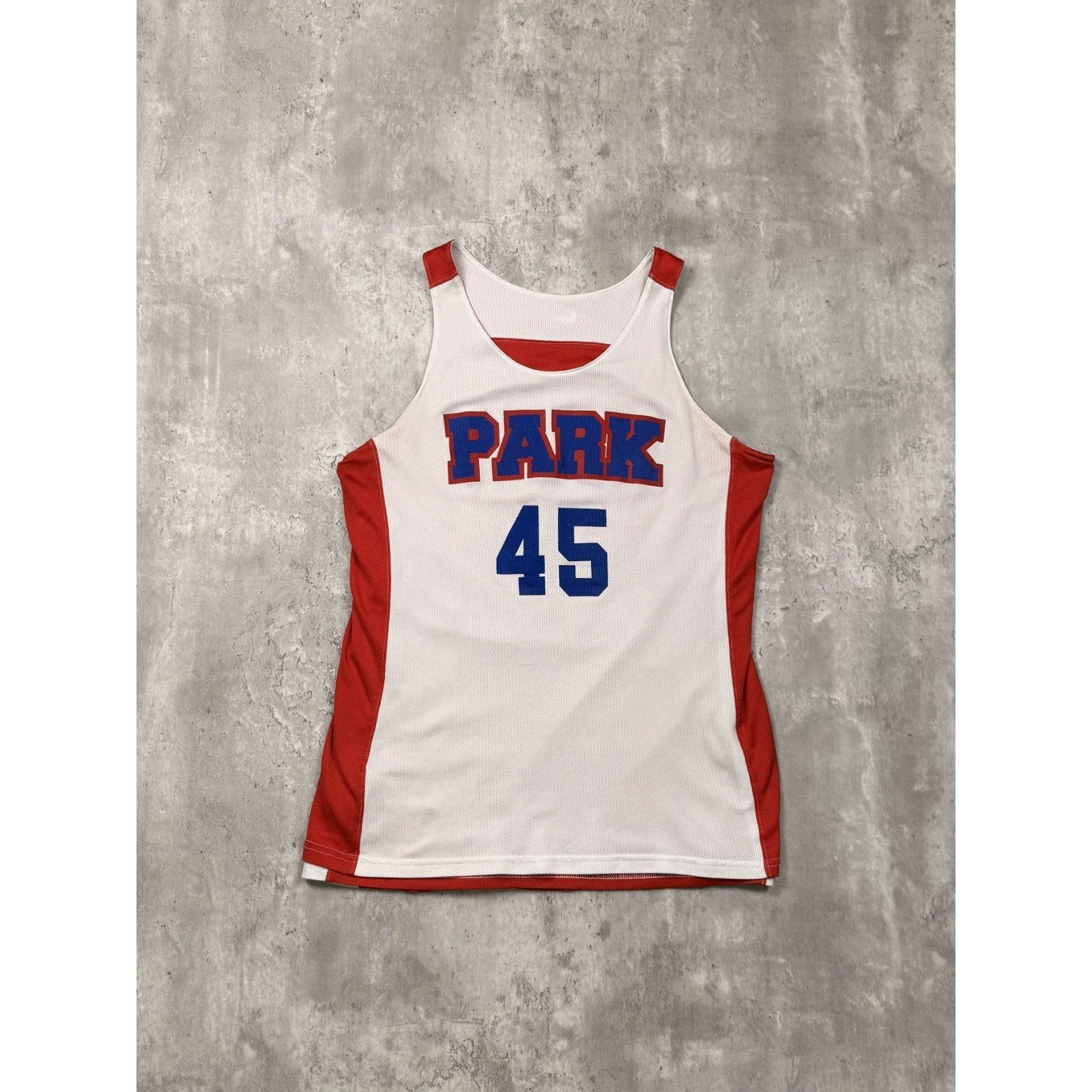 Vintage Park #45 Nike Reversible Basketball Jersey Size Large YOUTH