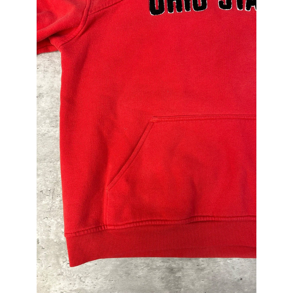Vintage Ohio State Buckeyes NCAA Nike Middle Swoosh Hooded Sweatshirt YOUTH S