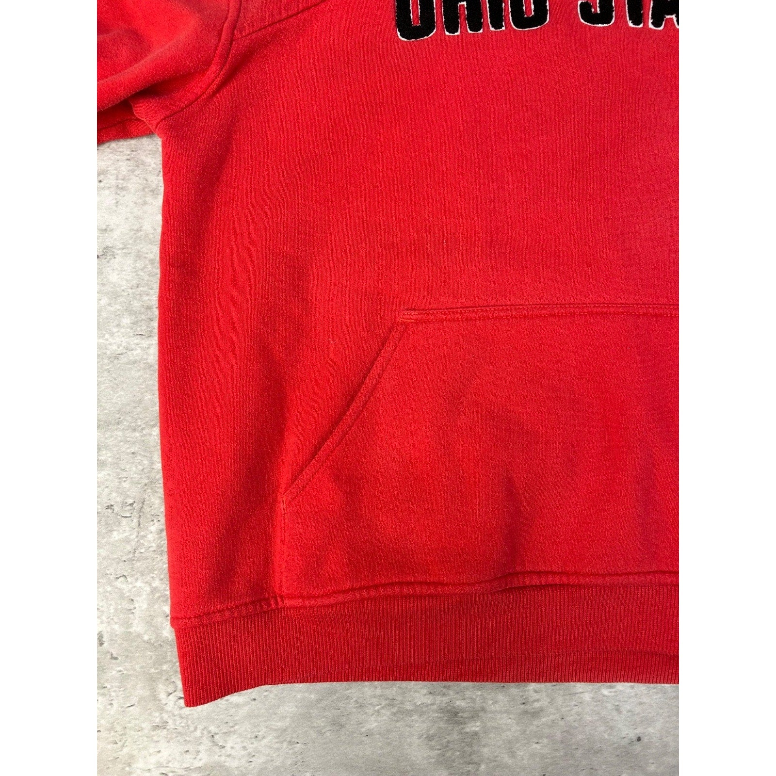 Vintage Ohio State Buckeyes NCAA Nike Middle Swoosh Hooded Sweatshirt YOUTH S