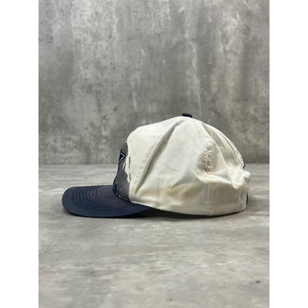 Vintage Dallas Cowboys NFL Embroidered Logo 7 Splash Football Snapback Hat OSFA