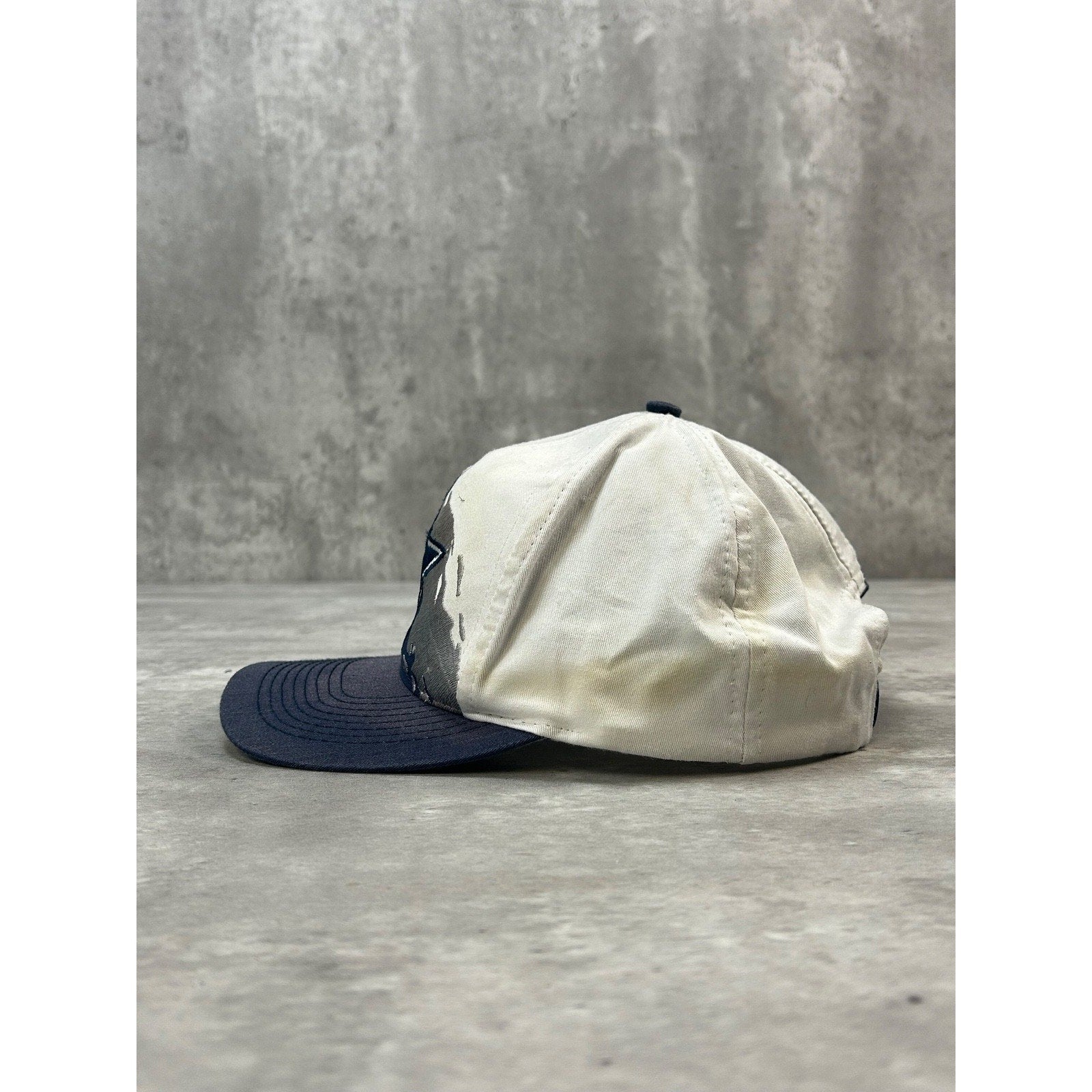 Vintage Dallas Cowboys NFL Embroidered Logo 7 Splash Football Snapback Hat OSFA