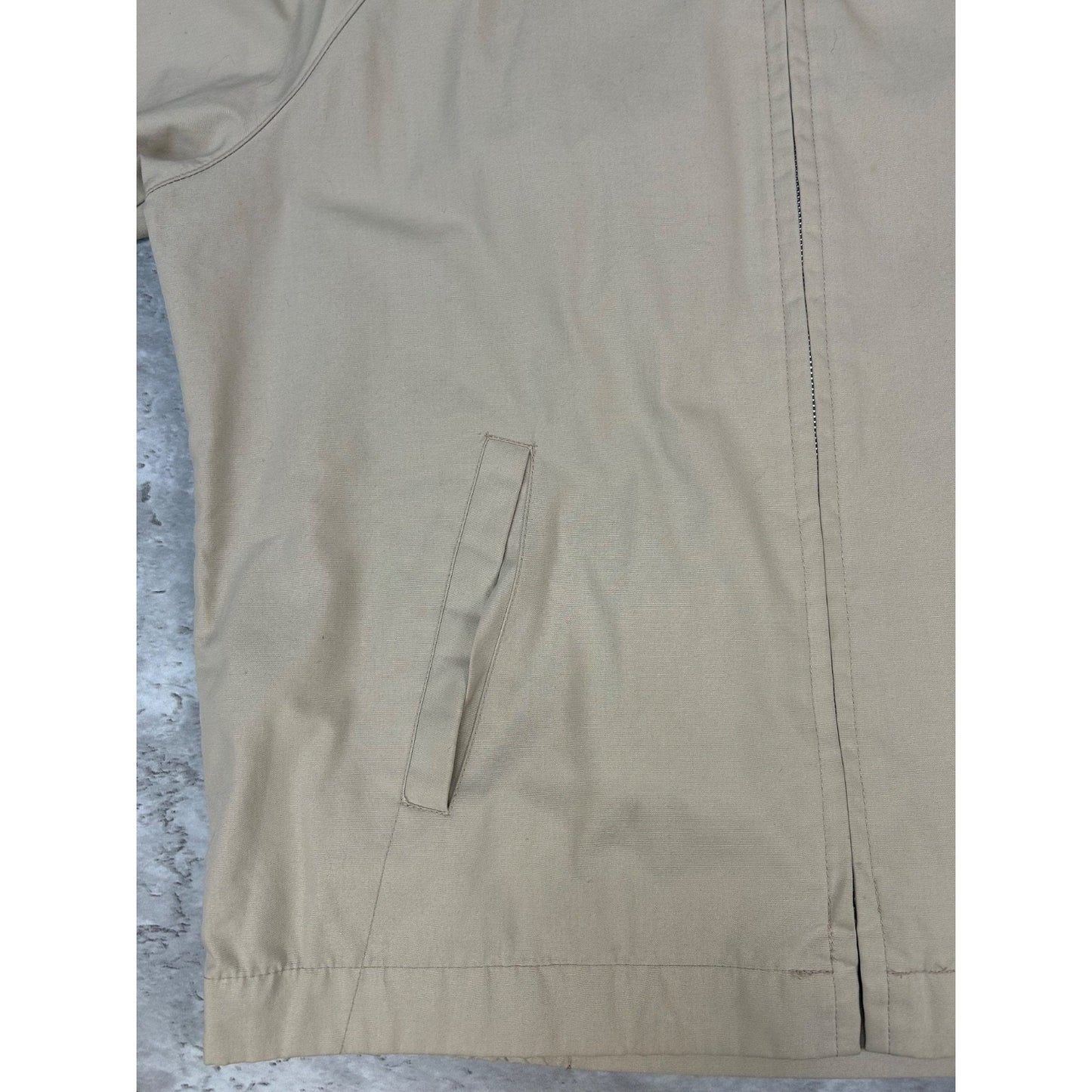 Vintage Remington Mesh Lined Full Zip Harrington Style Jacket Size Medium