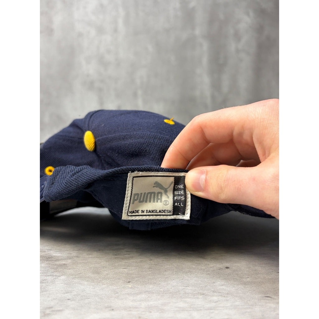 Vintage West Virginia Mountaineers NCAA Embroidered Logo Snapback Hat OSFA