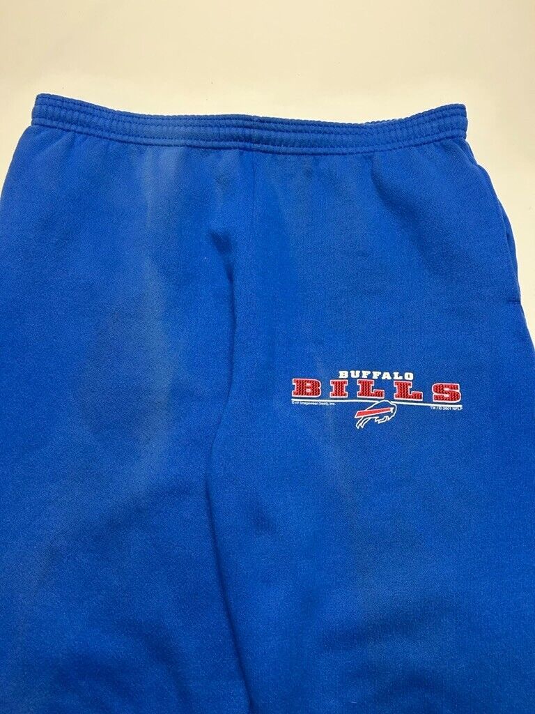 Vintage 2001 Buffalo Bills NFL Graphic Football Sweat Pants Size Medium