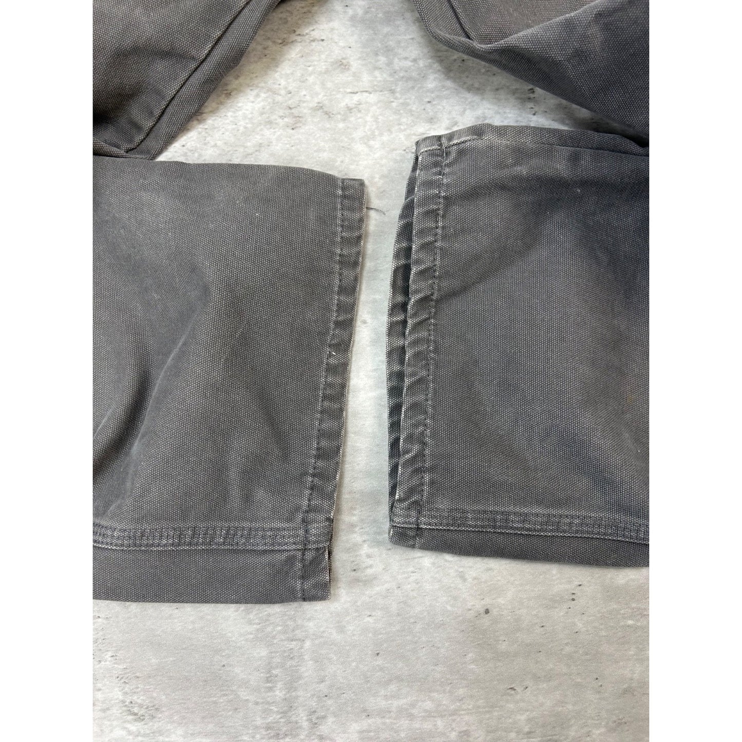 Dickies Canvas Workwear Carpenter Pants Size 39 Gray