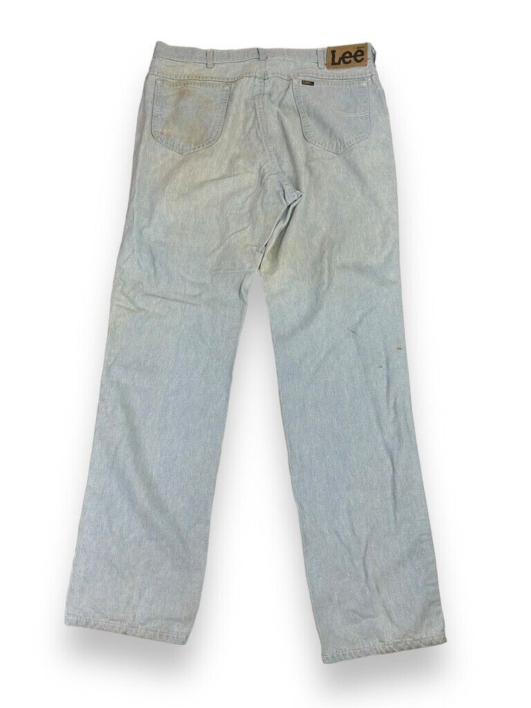 Vintage 60s/70s Lee Light Wash Denim Pants Size 36