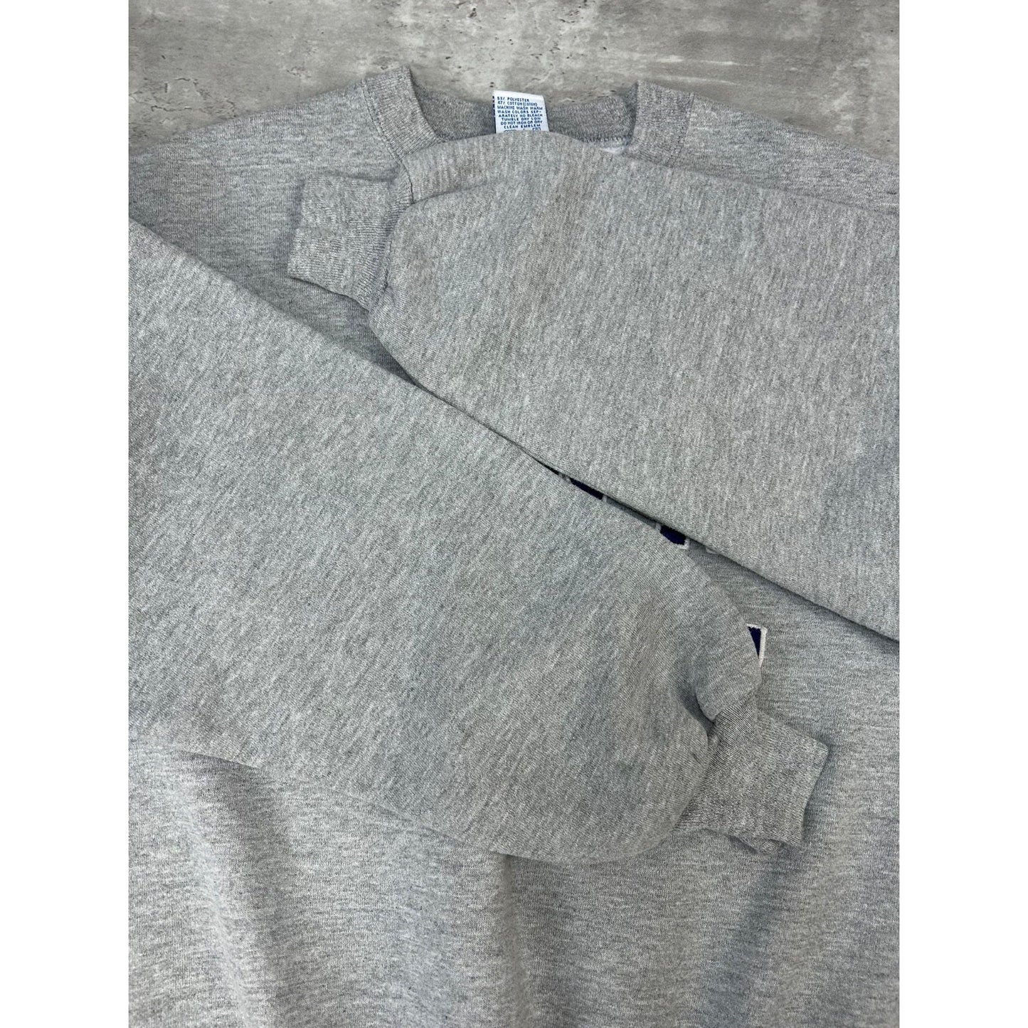 Vintage 90s Penn State Nittany Lions NCAA Embroidered Spellout Sweatshirt Large