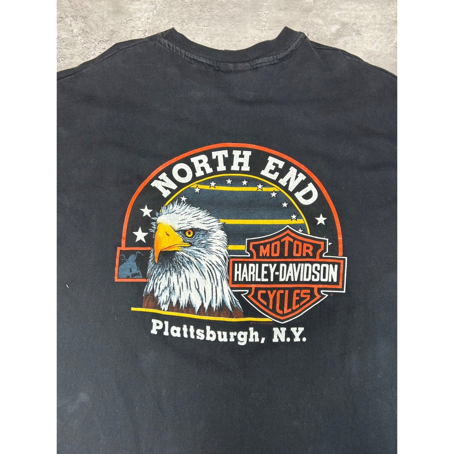 Vintage 90s Harley Davidson I Only Ride On Days That End In Y T-Shirt Size XXL