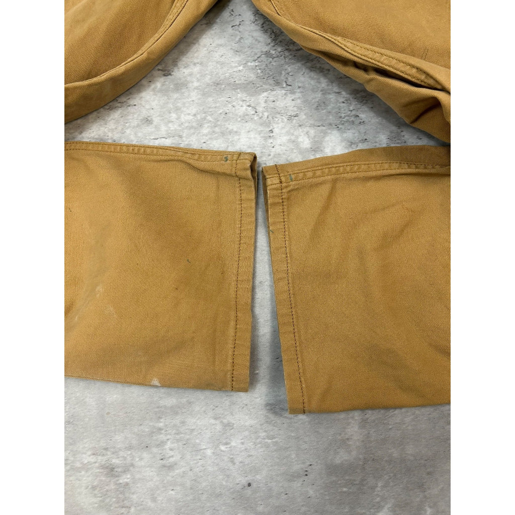 Carhartt Relaxed Fit Canvas Workwear Five Pocket Pants Size 34 Beige