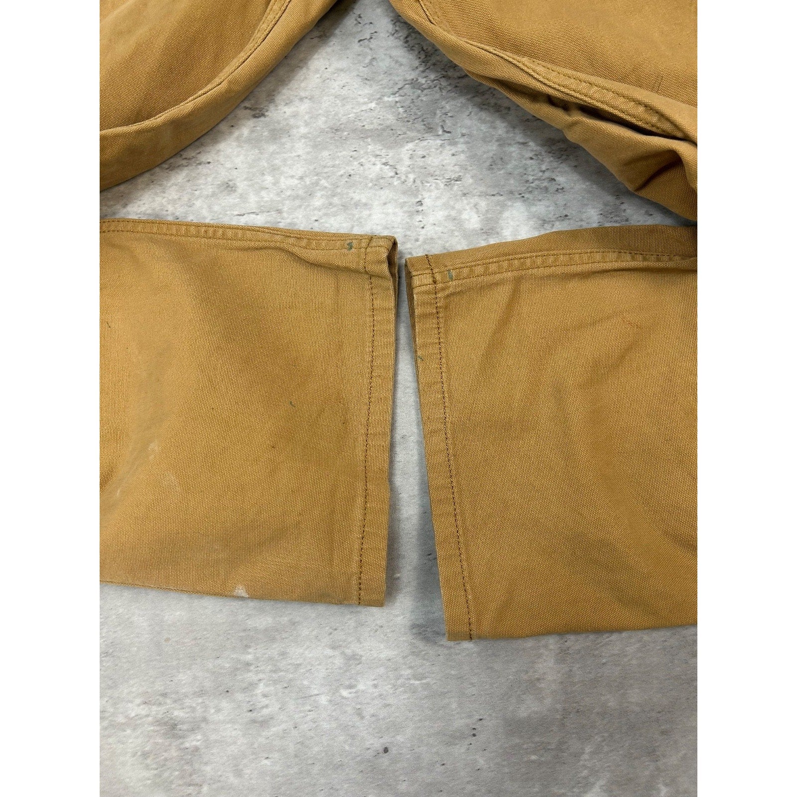 Carhartt Relaxed Fit Canvas Workwear Five Pocket Pants Size 34 Beige