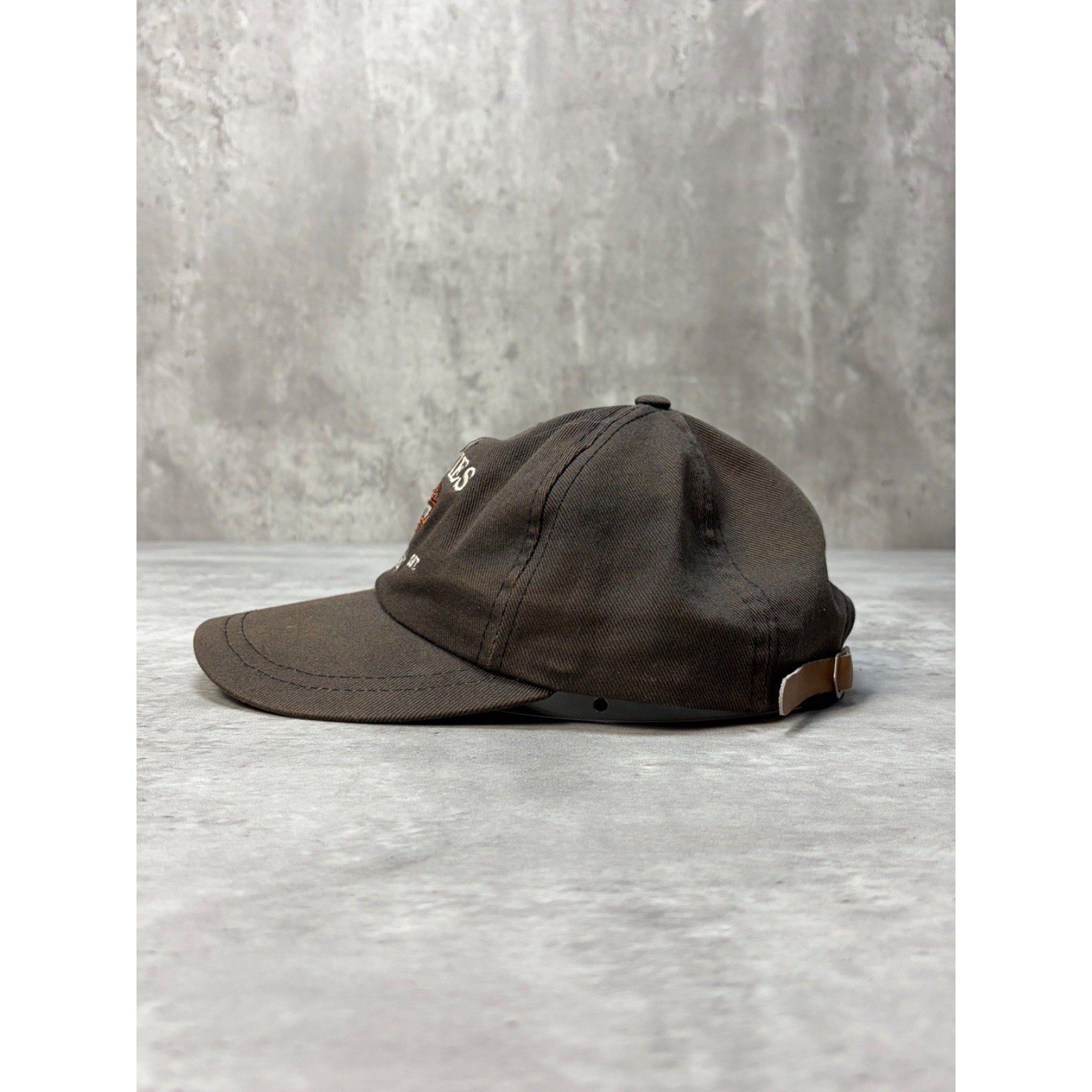 Vintage Harley Davidson Richmond Hill Destination Strapback Hat OSFA