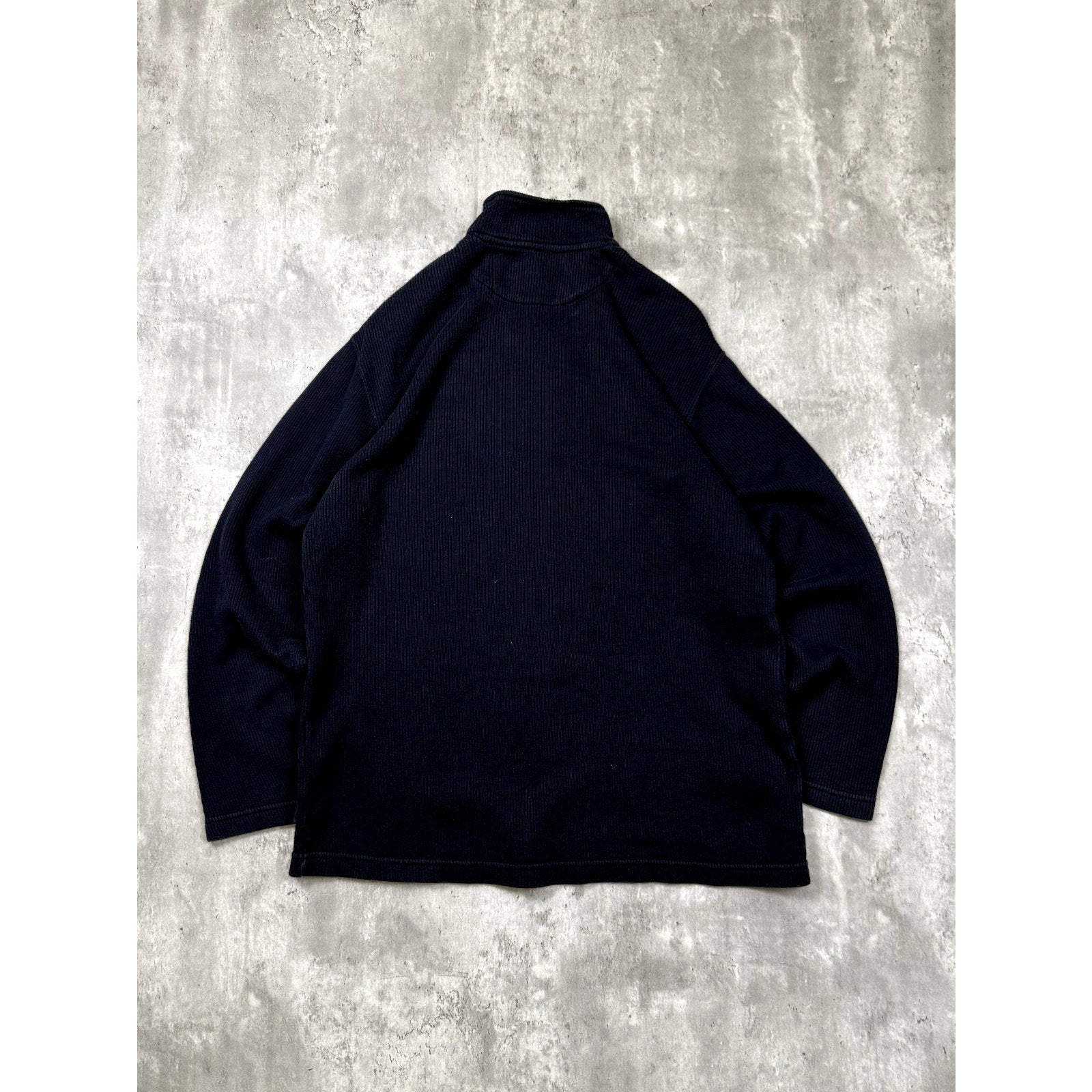 Vintage Chaps Ralph Lauren Embroidered Spellout 1/4 Zip Sweatshirt Size Medium