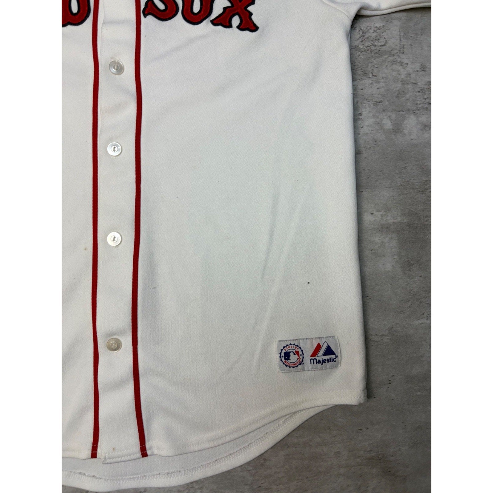 Vintage Manny Ramirez #24 Boston Red Sox MLB Stitched Baseball Jersey Sz Medium