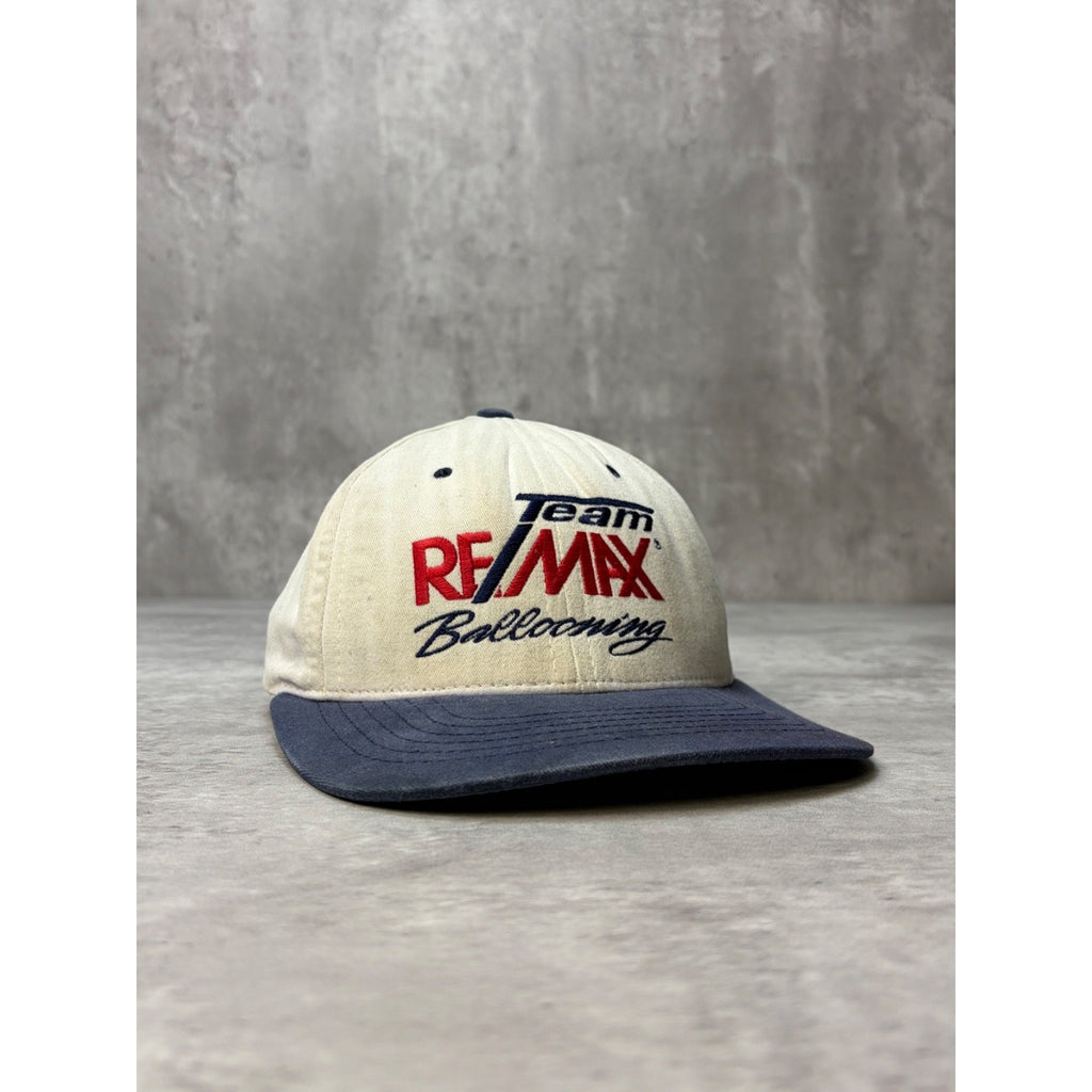 Vintage Team Remax Ballooning Spellout Strapback Hat OSFA