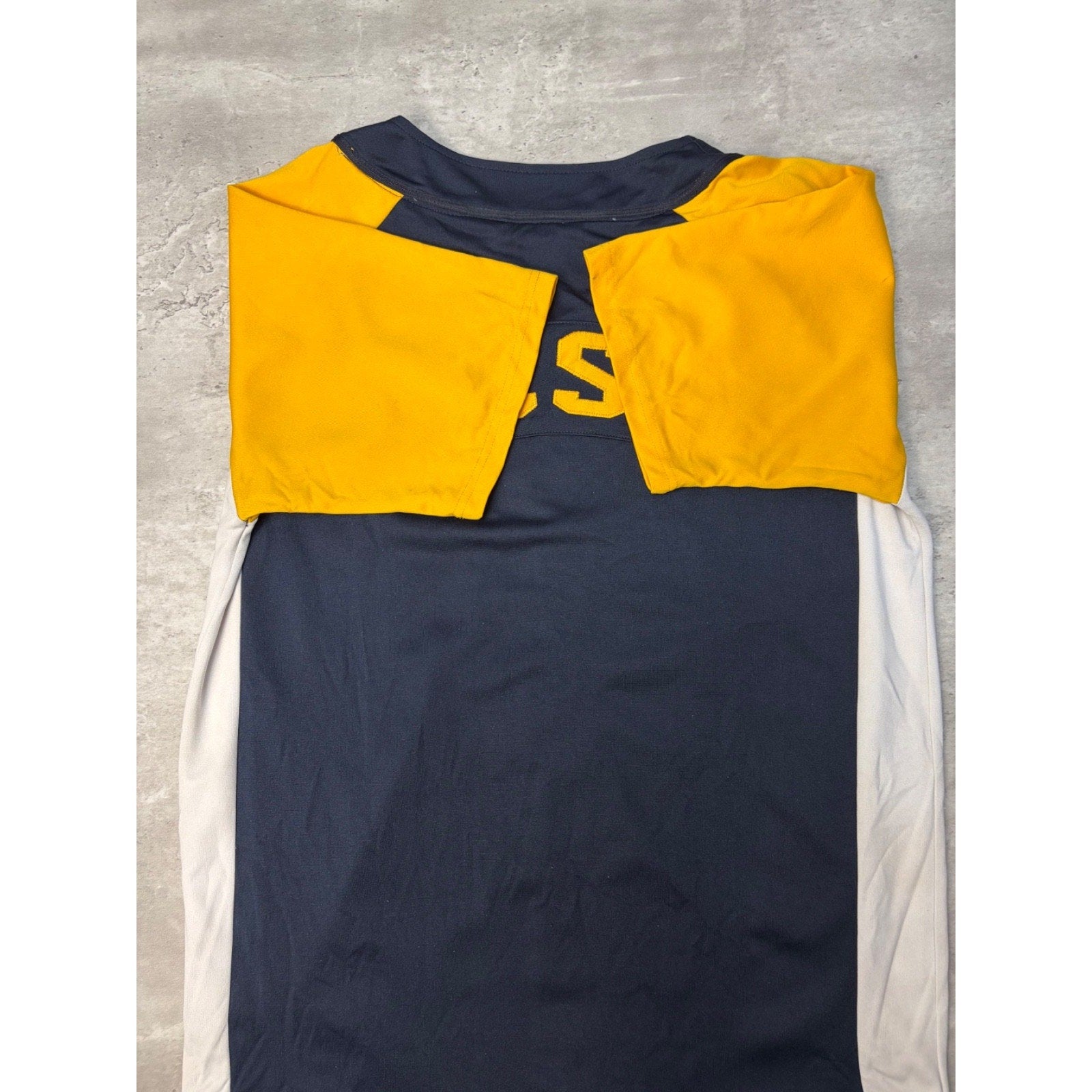 Vintage UCSD Tritons NCAA Script Spellout Baseball Jersey Size Medium