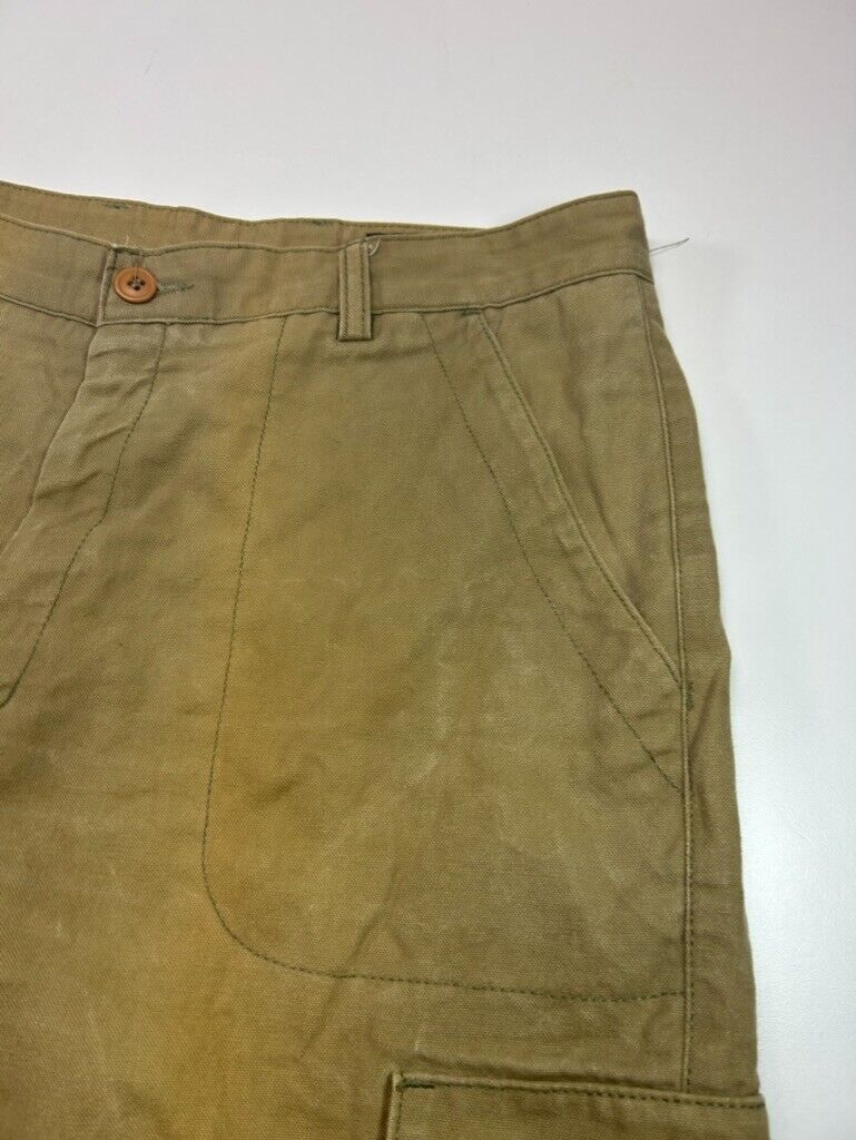 Vintage 80s/90s Chaps Ralph Lauren Straight Fit Cargo Pants Size 34 Beige