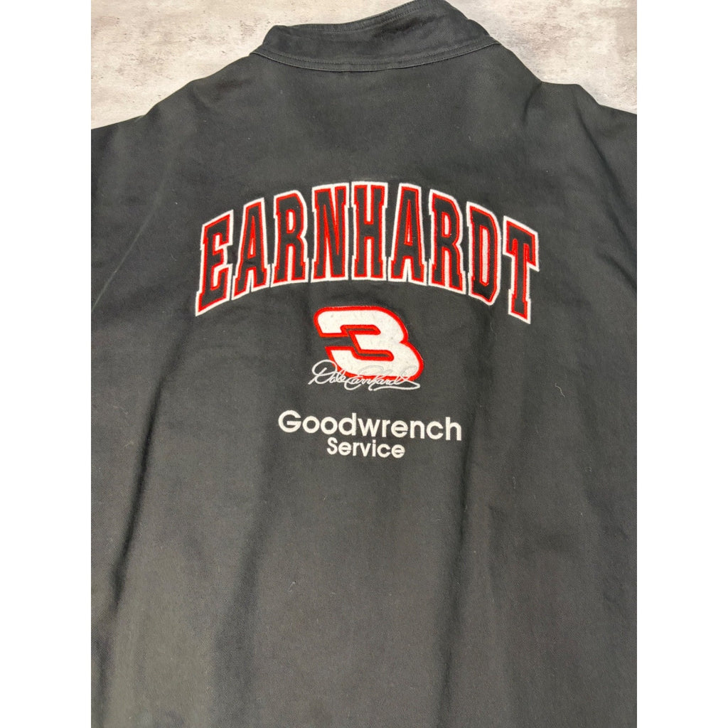 Dale Earnhardt #3 Goodwrench Lightweight Full Zip Nascar Racing Jacket Size XL