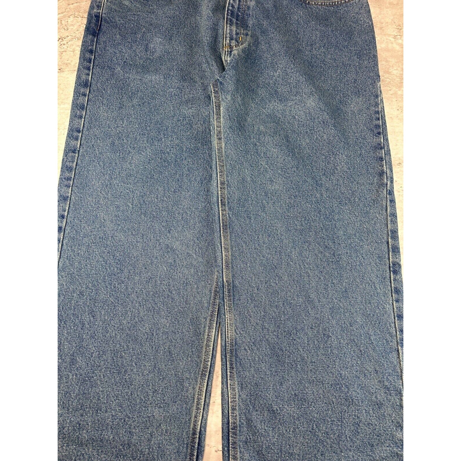 Carhartt Relaxed Fit Medium Wash Denim Workwear Pants Size 40