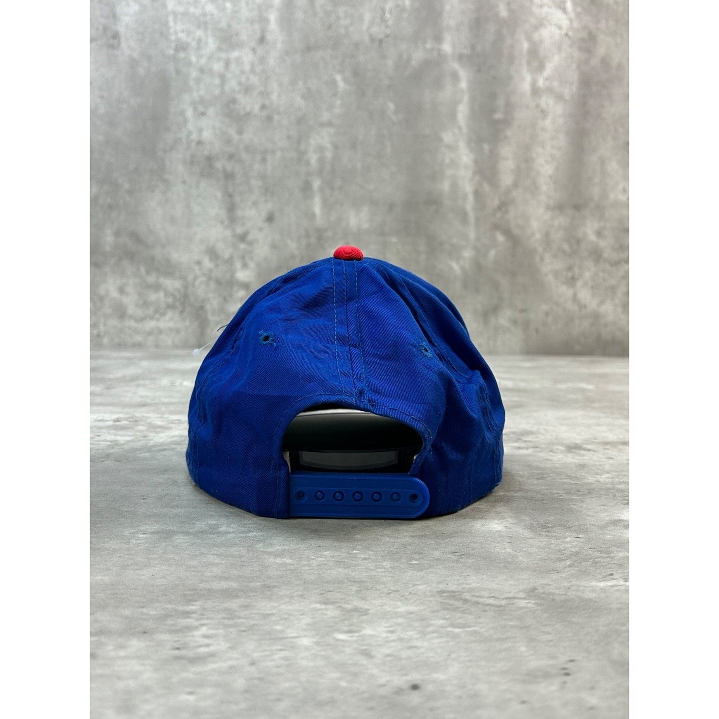 Vintage 90s New York Giants NFL Embroidered Spellout Football Snapback Hat OSFA