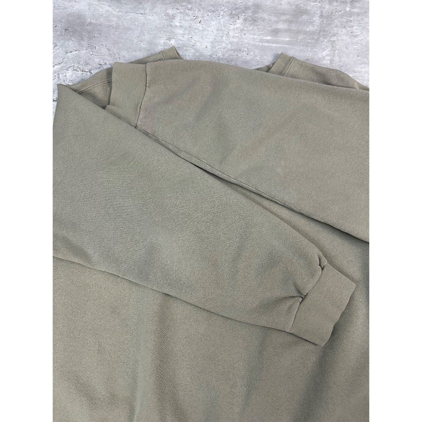 Vintage 2000s Nike Embroidered Mini Swoosh Earth Tone Sweatshirt Size Large