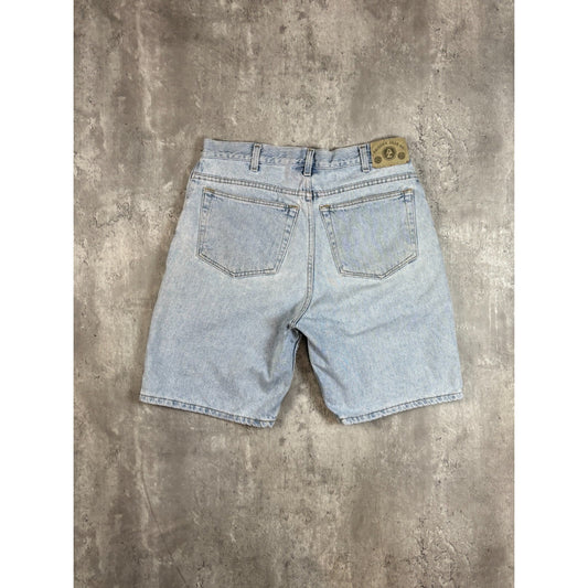 Vintage Arizona Jeans Light Wash Denim Shorts Size 32 Blue