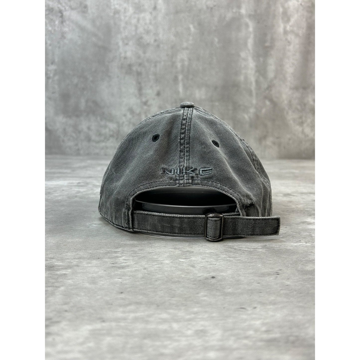 Vintage 90s Nike Embroidered Swoosh Distressed Snapback Hat OSFA