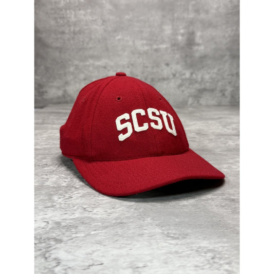 Vintage St. Cloud State University NCAA Embroidered Spellout Snapback Hat OSFA