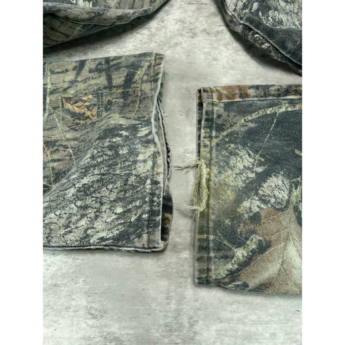 Vintage Wrangler Mossy Oak Break Up Double Knee Camo Hunting Pants Size 38