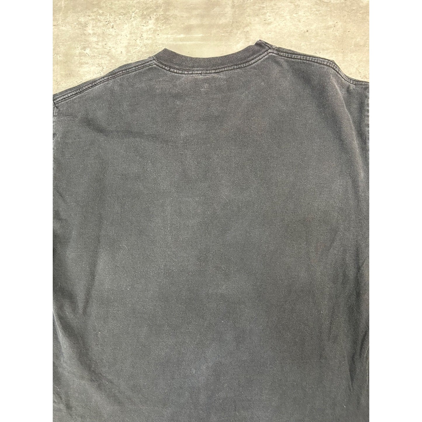 Vintage 90s Metallica Flame Graphic Long Sleeve Rock Music Band T-Shirt Size XL