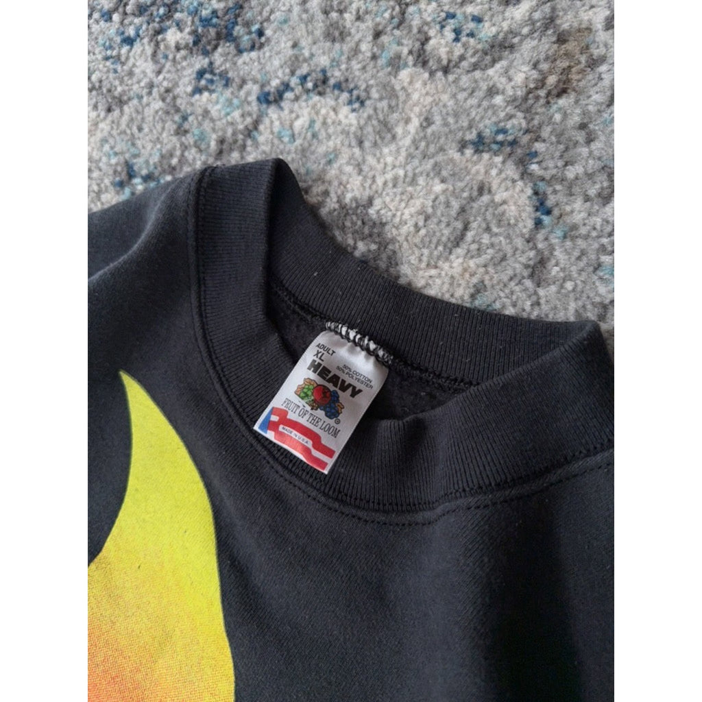 Vintage 1994 Zippo Made In USA Big Logo Graphic Sweatshirt Size XL
