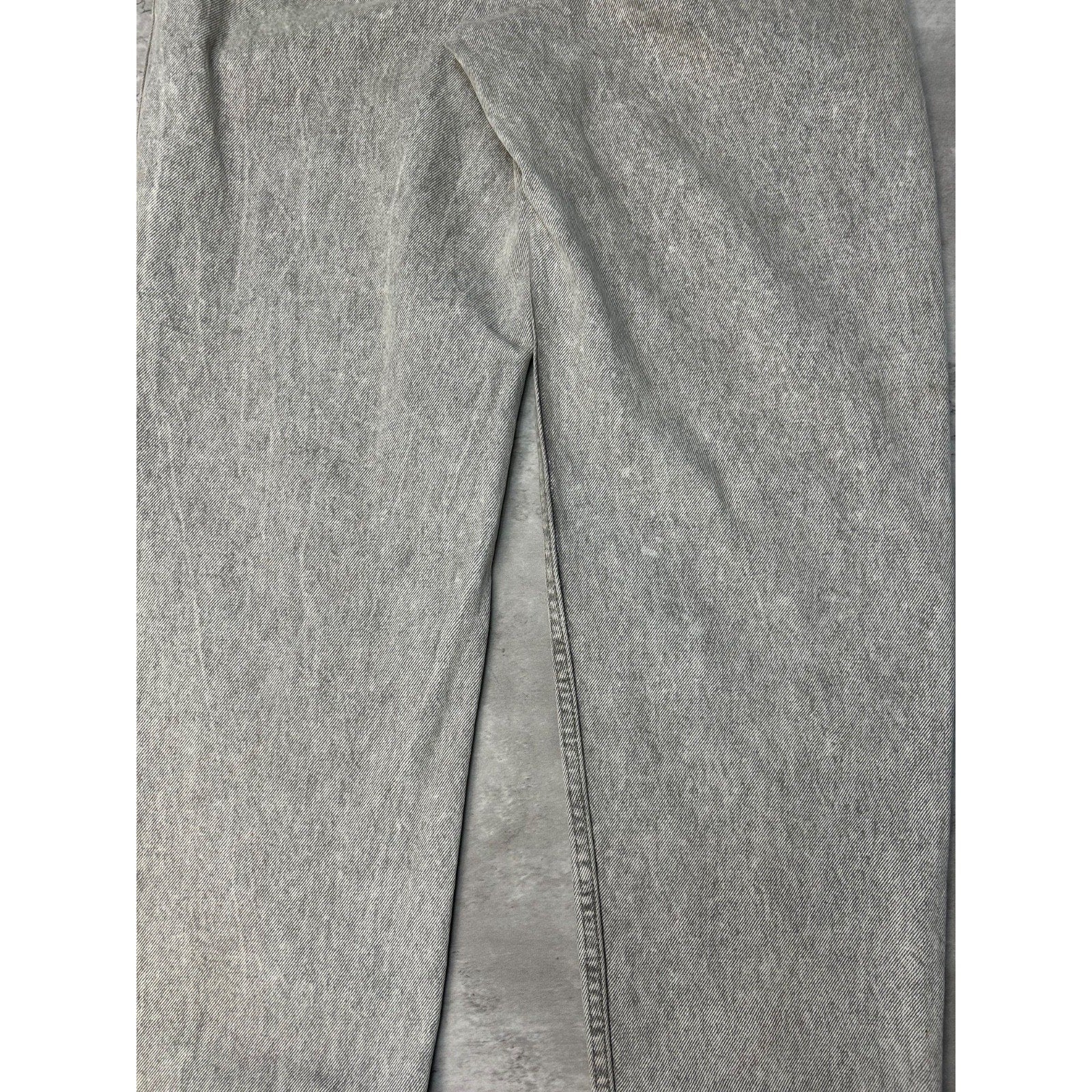 Vintage 90s Levis Black Tab Stonewash Grey Denim Pants Size 34