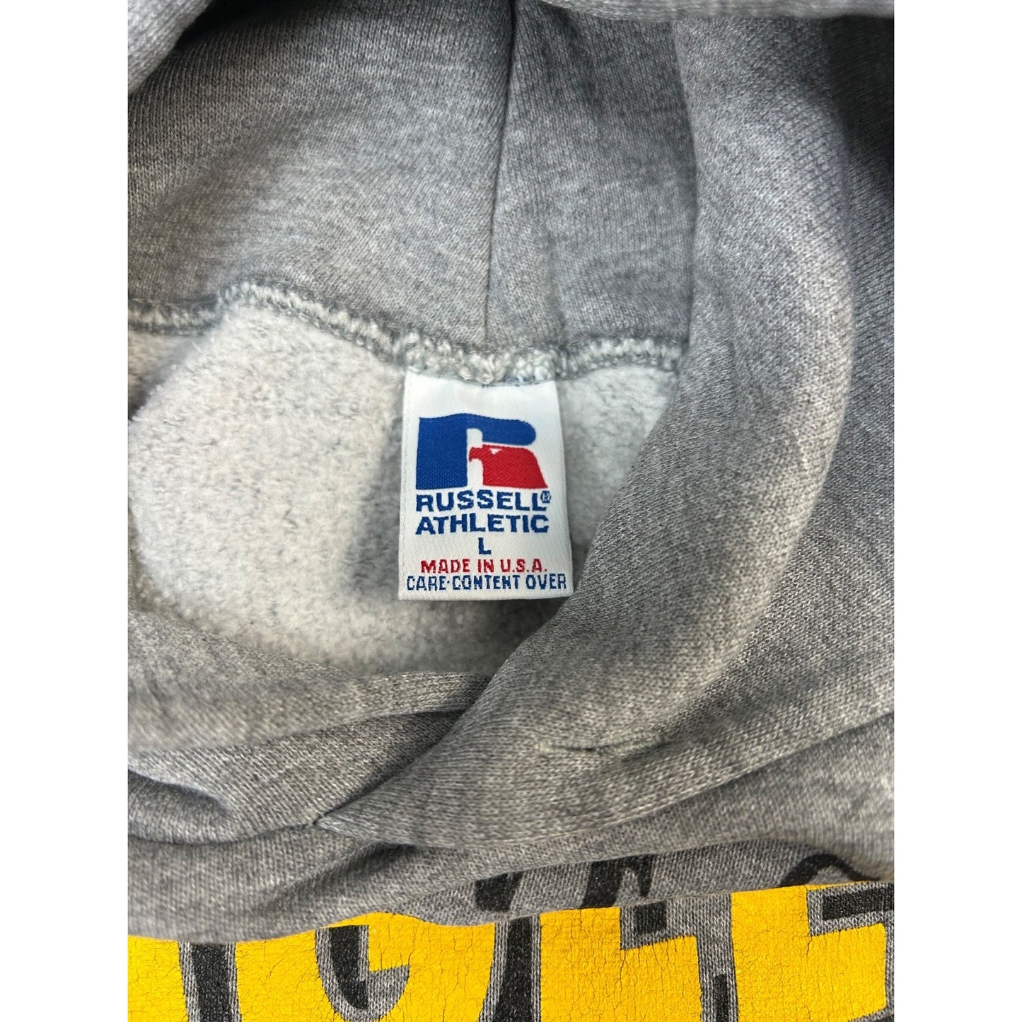 Vintage 90s Grove City Eagles Collegiate Graphic Hooded Sweatshirt Size Large