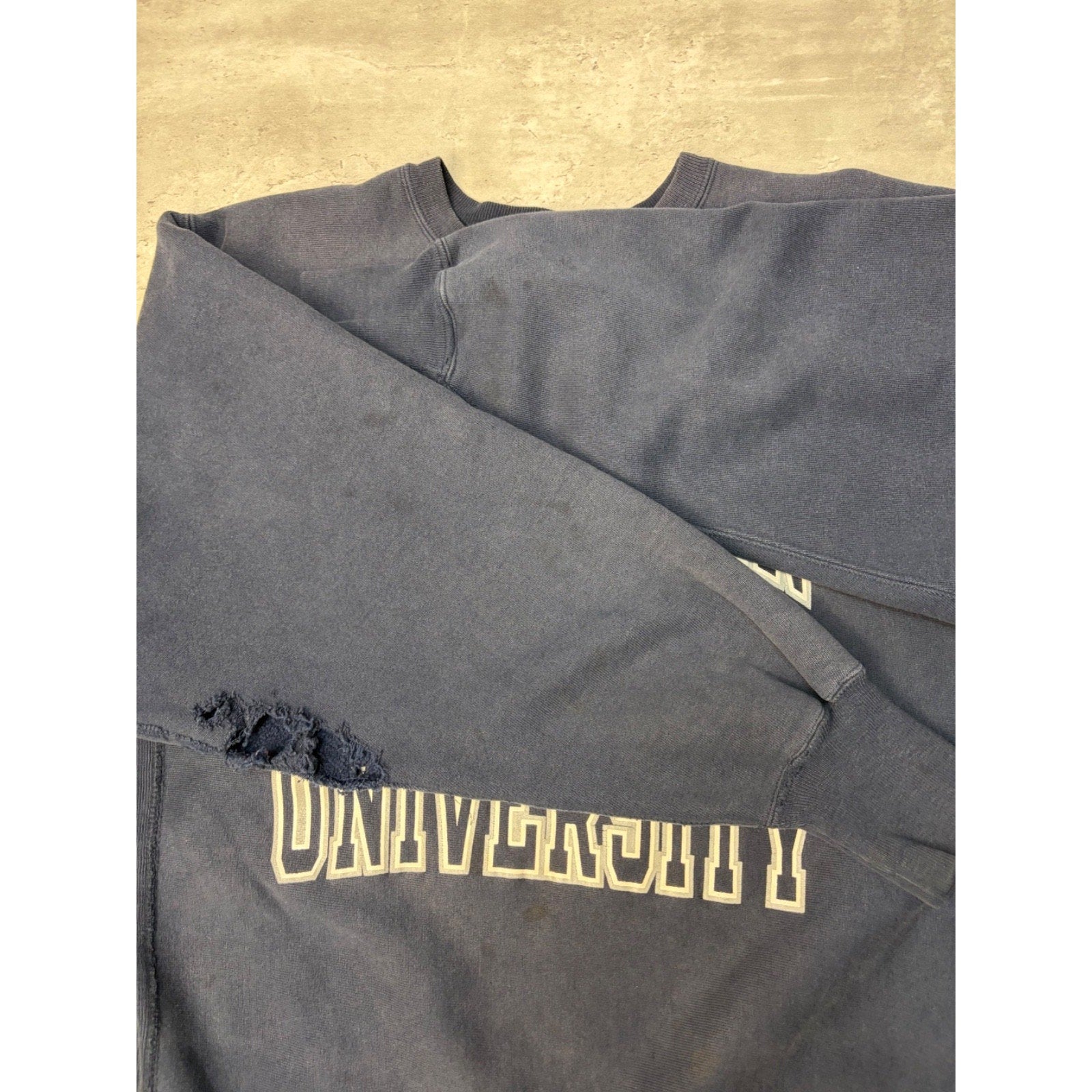 Vintage 90s Lock Haven University NCAA Champion Reverse Weave Sweatshirt Sz 2XL