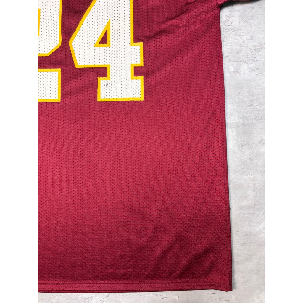 Vintage Champ Bailey #24 Washington Redskins NFL Puma Football Jersey Size XL