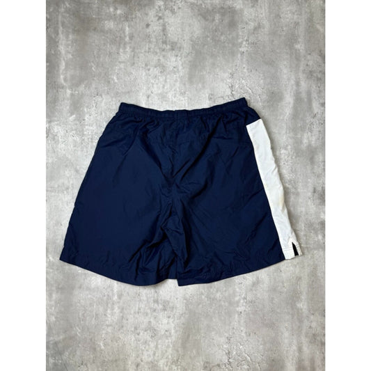 Vintage 2000s Nike Embroidered Spellout Nylon Track Shorts Size XL