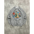 Vintage 2006 Universal Studios Cartoon Graphic Spellout Sweatshirt Size Small